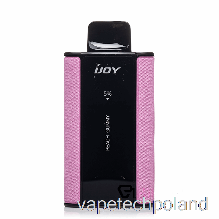 Jednorazowe żelki Brzoskwiniowe Do Vape Pod Ijoy Kapitan 10000